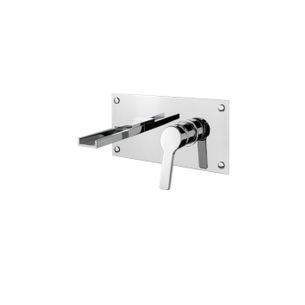 MISCELATORE MONOCOMANDO LAVABO INCASSO ORIZZONTALE SENZA SCARICO TEKNO TK26