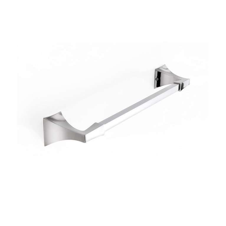 porta asciugamani cromo 45 cm serie gotica capannoli