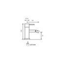 miscelatore-monocomando-bidet-con-scarico-click-clack-nero-opaco-minimal-mn30