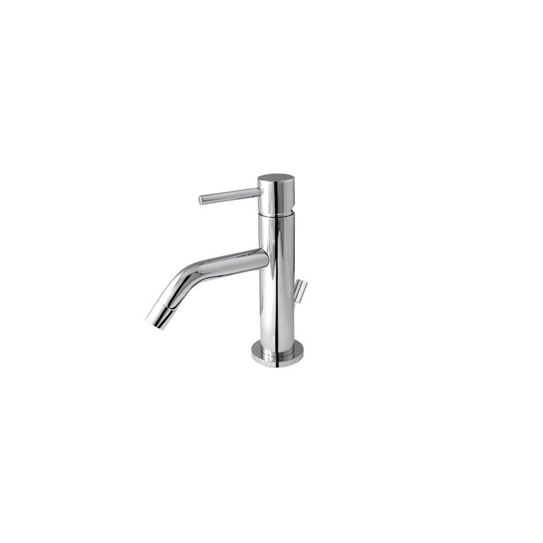 miscelatore monocomando lavabo con scarico pop-up saturno ss20 slim