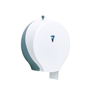 DISTRIBUTORE CARTA IN ROTOLO ABS BIANCO SERIE BAGNO HOTEL CAPANNOLI