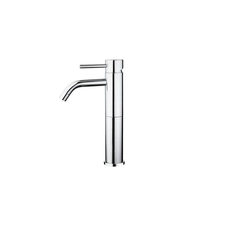miscelatore monocomando lavabo alto con scarico click-clack saturno sa21