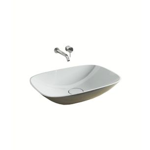 LAVABO D'APPOGGIO IN LUXOLID 60X42 CM - SOFT MEDIUM