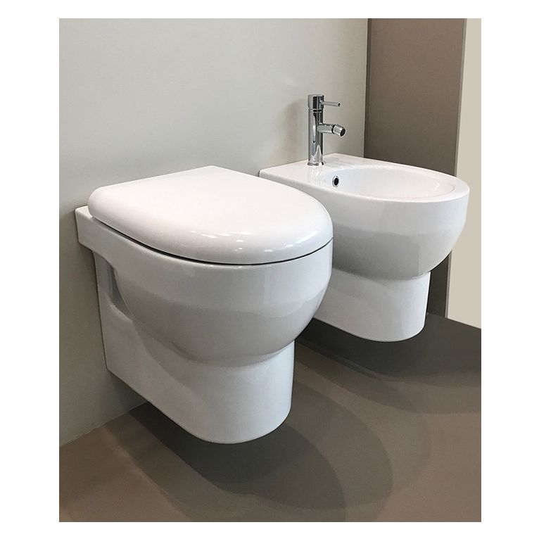 vaso wc sospeso senza brida copri vaso wc e bidet sospeso serie rim