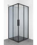 box-doccia-angolare-porta-scorrevole-65x90-cm-fume-serie-dark