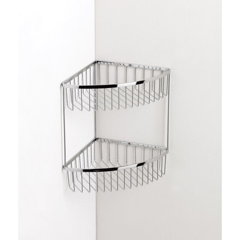 griglia triangolare doppia cromo serie bagno hotel capannoli