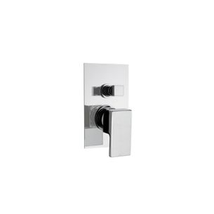 MISCELATORE MONOCOMANDO INCASSO DOCCIA CON DEVIATORE A 2 USCITE RELAX RX41