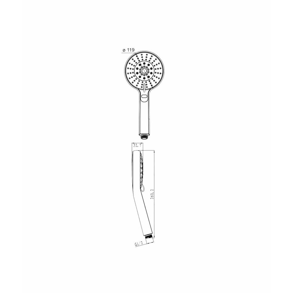 doccia-idromassaggio-diamante-dc5216-in-abs-serie-sphera