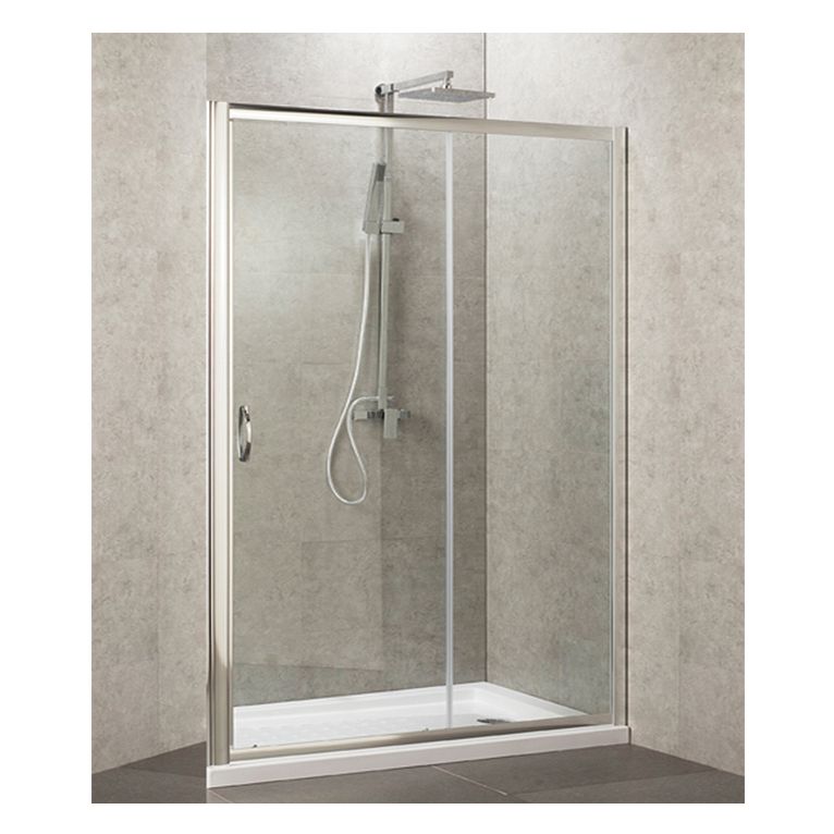 porta doccia scorrevole 150 cm opaco serie n