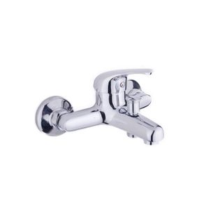 MISCELATORE MONOCOMANDO VASCA CROMATO COMPLETO KIT DOCCIA, FLESSIBILE, SUPPORTO E DOCCIA MULTI GETTO SERIE ALICE