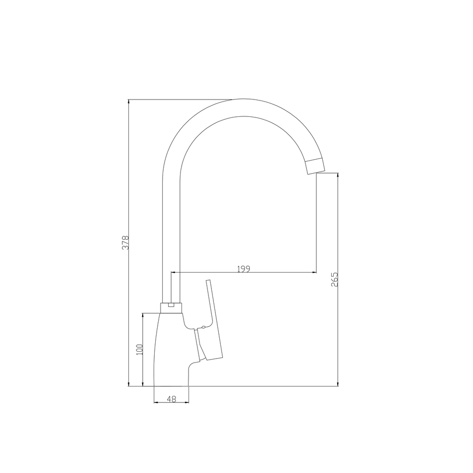miscelatore-cucina-canna-alta-cromato-completo-di-flessibile-serie-hh