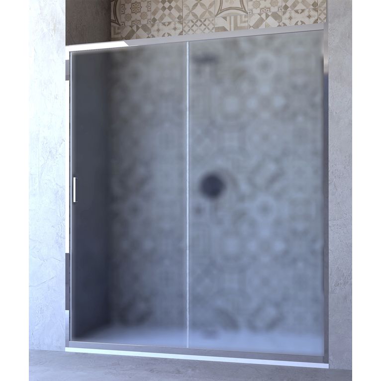 porta doccia scorrevole 120 cm opaco serie s