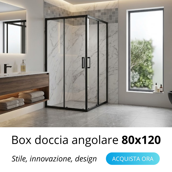 Box doccia angolare 80x120 - Desktop