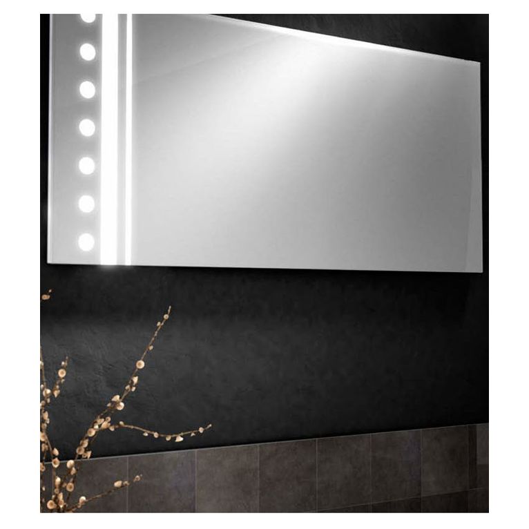 specchio retroilluminato led 110x50 cm art 1052-b serie la progetto