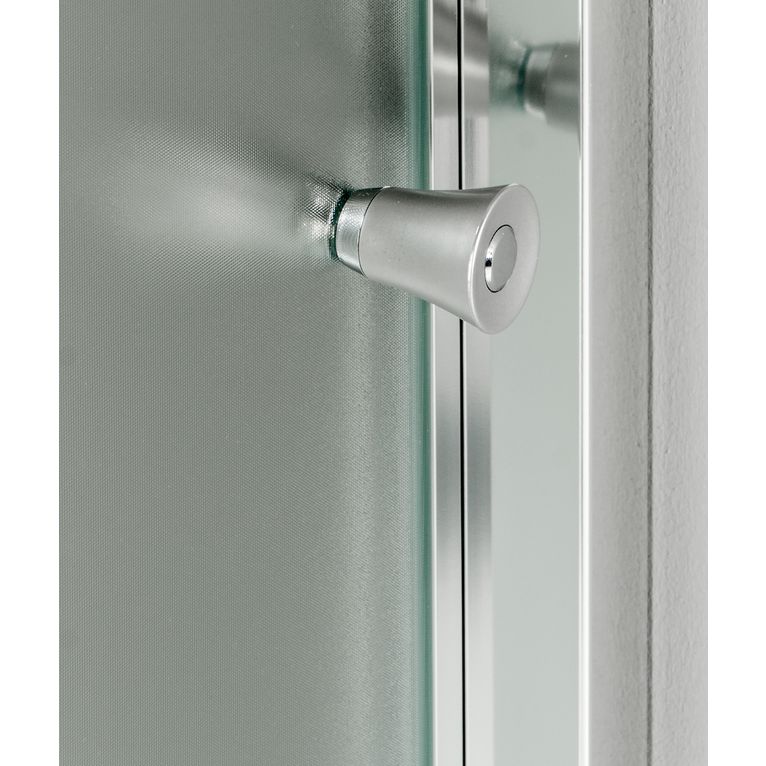 porta doccia battente 80 cm opaco