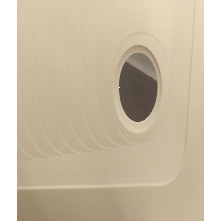 piatto doccia 150x120 cm altezza 3 cm colore crema