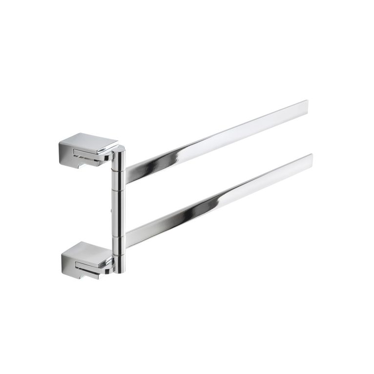 porta asciugamani snodato cromo serie swing capannoli
