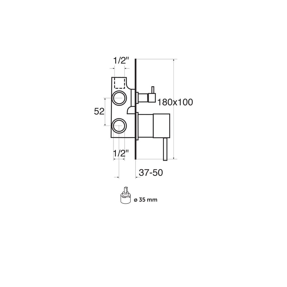 miscelatore-monocomando-incasso-doccia-con-deviatorie-a-3-uscite-bianco-opaco-minimal-mn41-slash-3