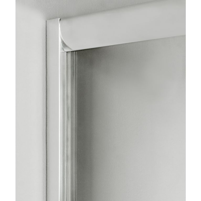 box doccia angolare porta scorrevole 90x90 cm trasparente altezza 180 cm