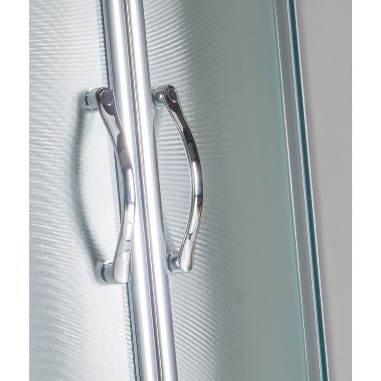box doccia semicircolare 80x80 cm opaco serie n