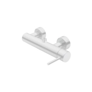 MISCELATORE MONOCOMANDO ESTERNO DOCCIA PER COLONNA BIANCO OPACO MINIMAL MN51