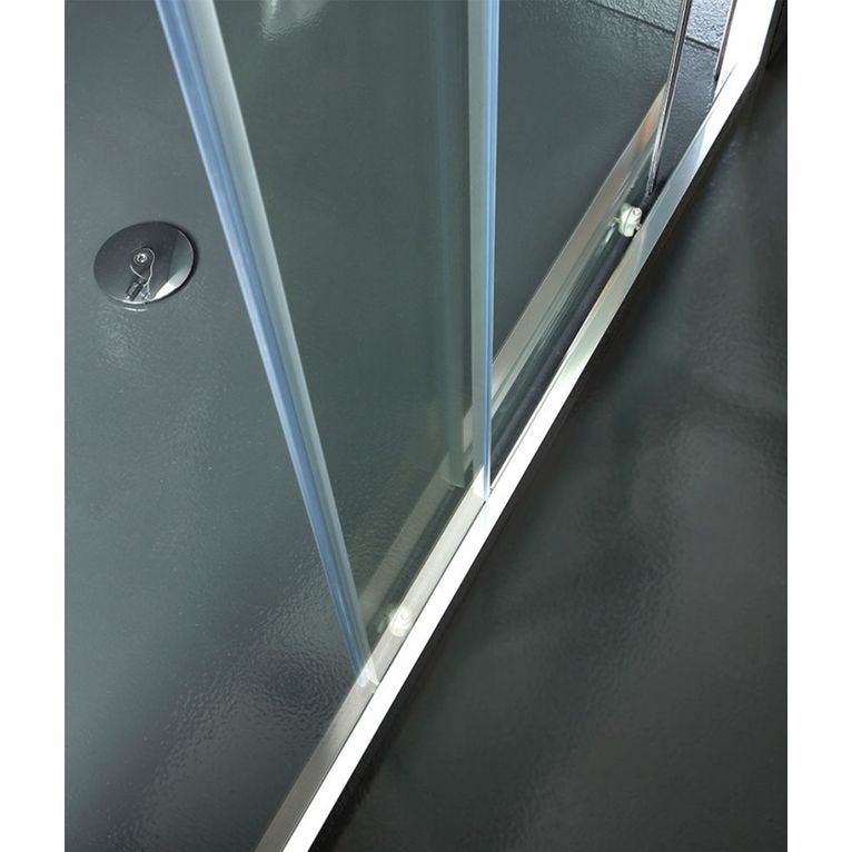 porta doccia scorrevole 140 cm trasparente serie s