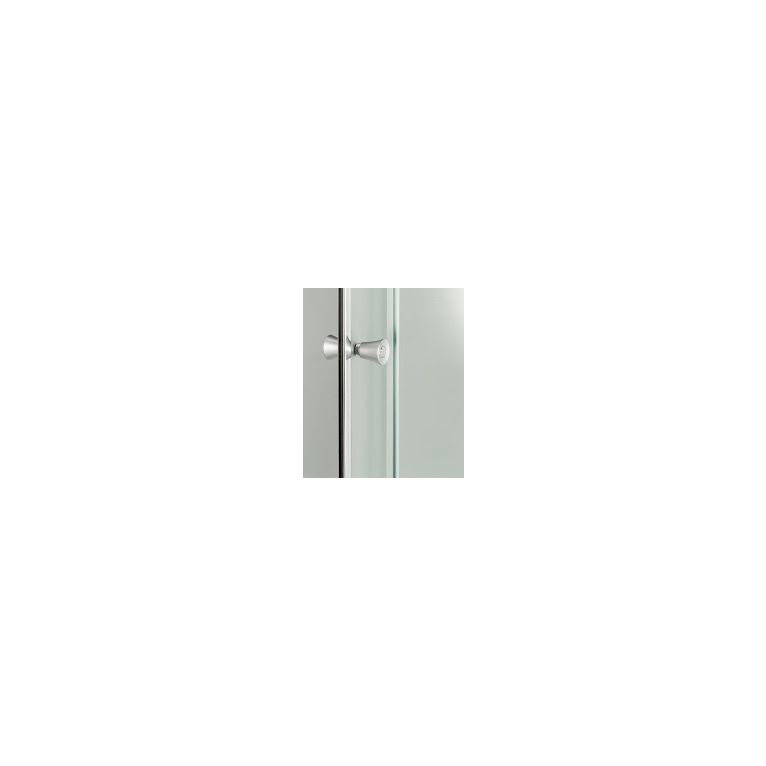 box doccia angolare anta fissa porta scorrevole 95x110 cm opaco