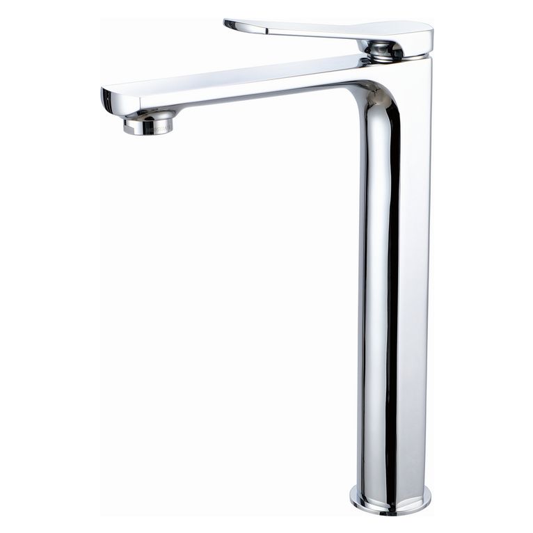 miscelatore lavabo alto cromato con piletta click clack 1" 1/4 e flessibili serie lm