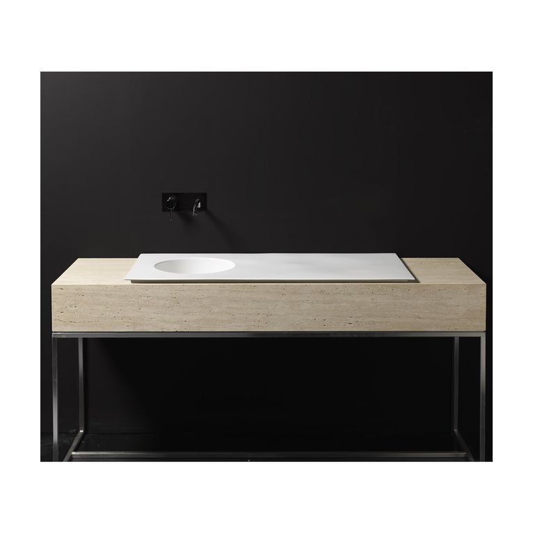 struttura 100x48 in ottone spazzolato axa - skyland