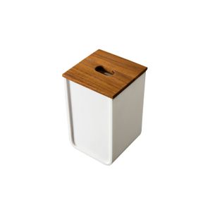 PORTA OVATTA IN CORIAN BIANCO ART. BEND 43.34 SERIE LA PROGETTO