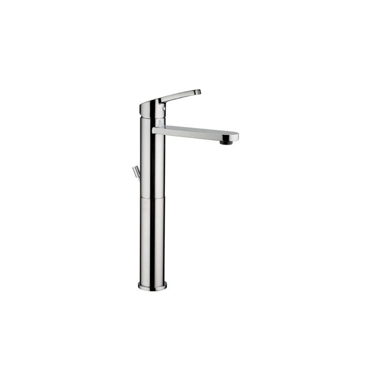 miscelatore monocomando lavabo alto con scarico  pop-up tekno tk2 21