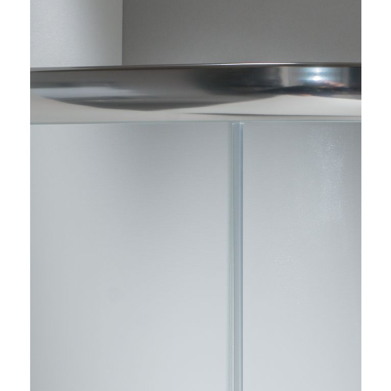 box doccia semicircolare 80x80 cm opaco serie n
