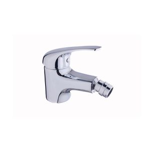 MISCELATORE MONOCOMANDO PER BIDET CROMATO CON PILETTA POP UP 1" 1/4 E FLESSIBILI SERIE ALICE
