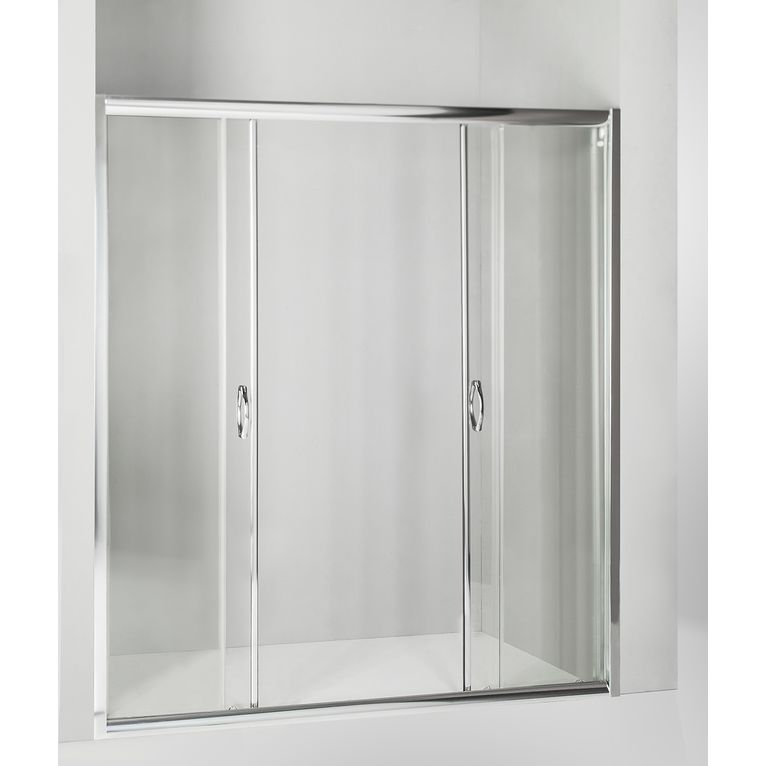 porta doccia scorrevole 190 cm trasparente serie n