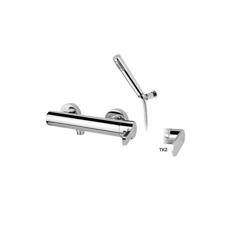 miscelatore monocomando esterno doccia tekno tk2 50 dc con kit doccia