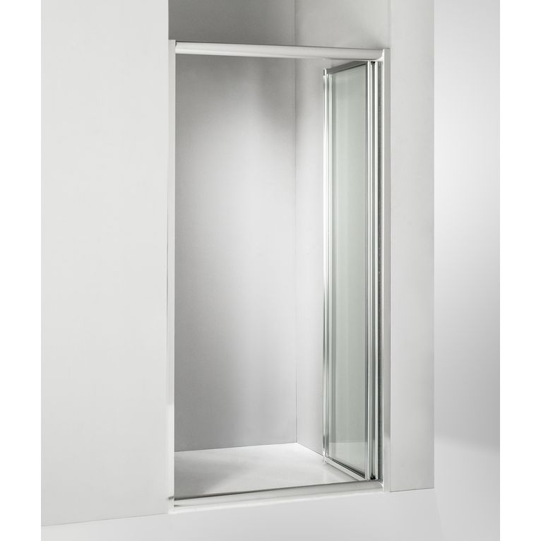 porta doccia soffietto 95 cm trasparente