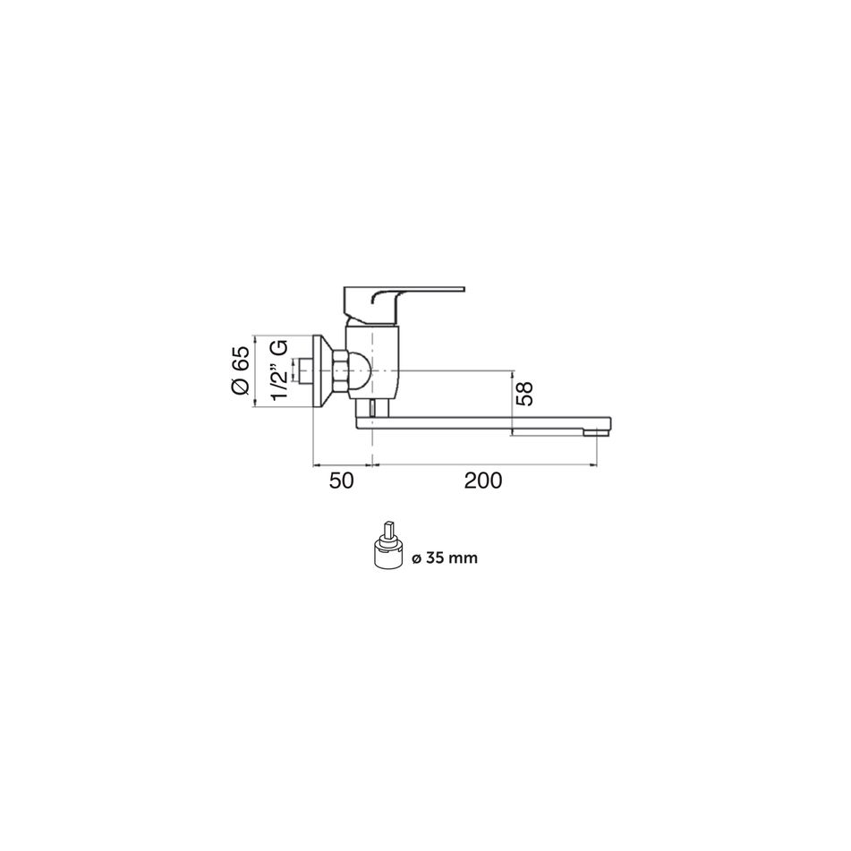 miscelatore-monocomando-lavello-a-parete-spring-sp60-cp20