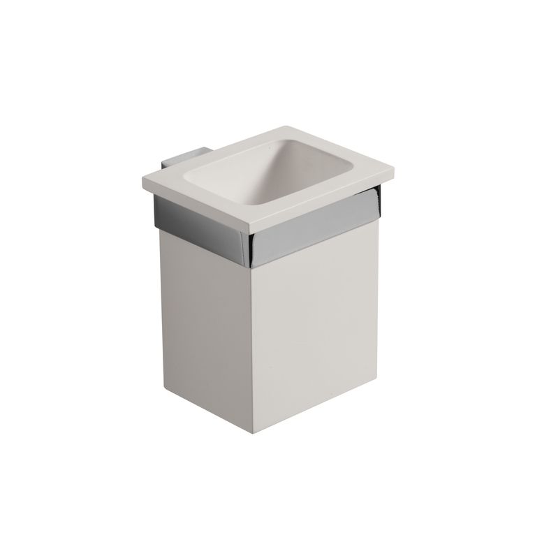portabicchiere in cristallo acrilico art. cubic 1c.10 serie la progetto