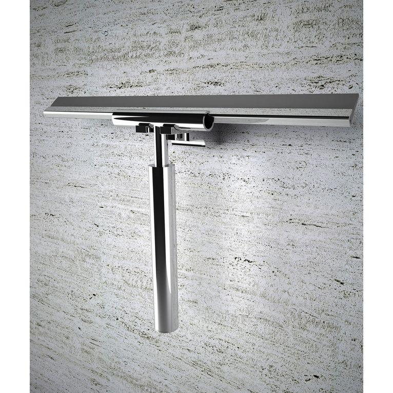 tira acqua con supporto cromo serie swing capannoli