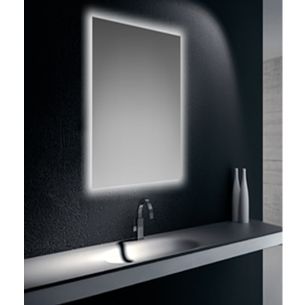 SPECCHIERA FILO LUCIDO 70X100 CM RETROILLUMINATO LED SU TUTTO IL PERIMETRO 