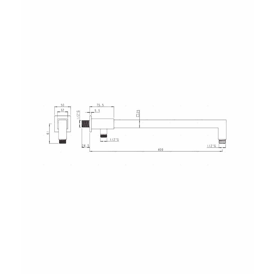 braccio-doccia-a-soffitto-bd6042dv-in-ottone-serie-sphera
