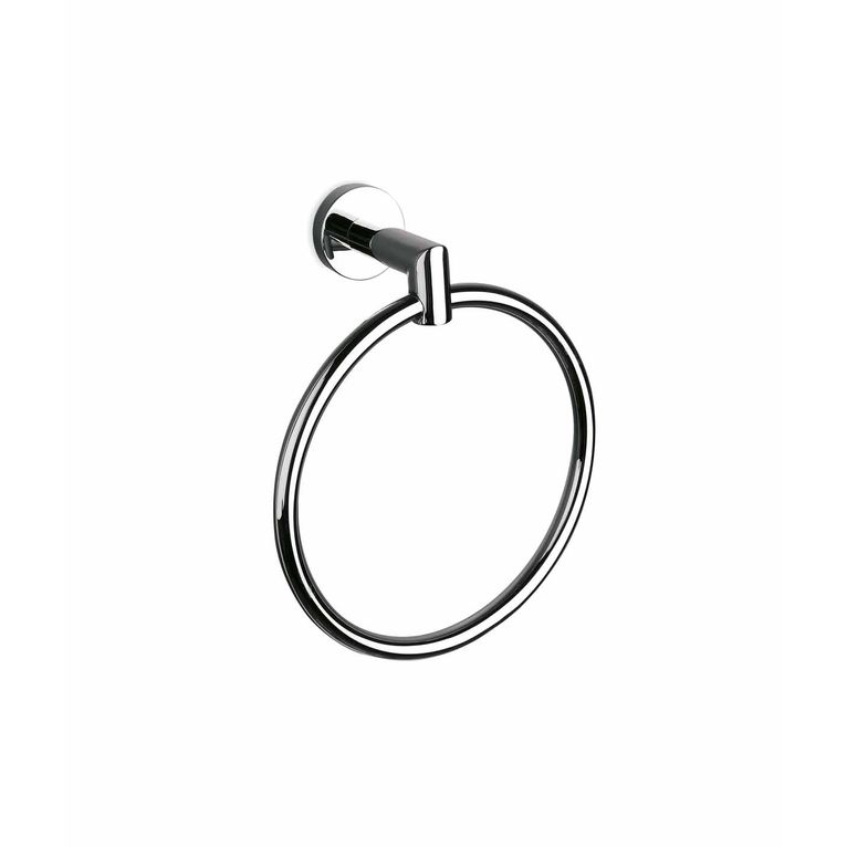 anello porta salviette in  ottone cromato art. power 11.10 serie la progetto