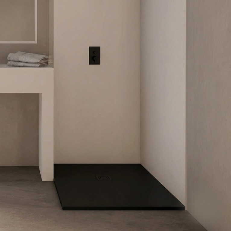 piatto doccia 125x150 cm effetto pietra - altezza 3 cm 