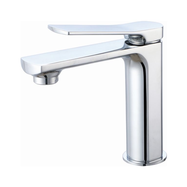 miscelatore lavabo cromato con piletta click clack 1" 1/4 e flessibili serie lm