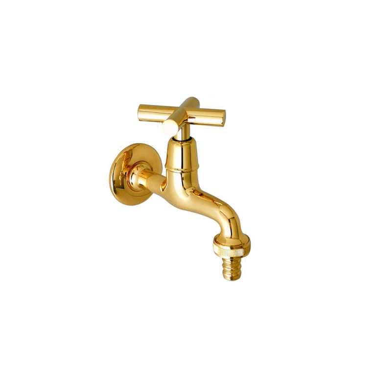 rubinetto con portagomma oro - vk design