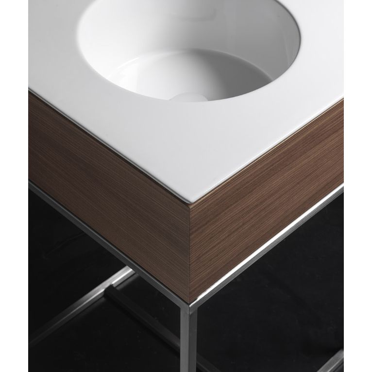 struttura 48x48 in acciaio spazzolato axa - skyland