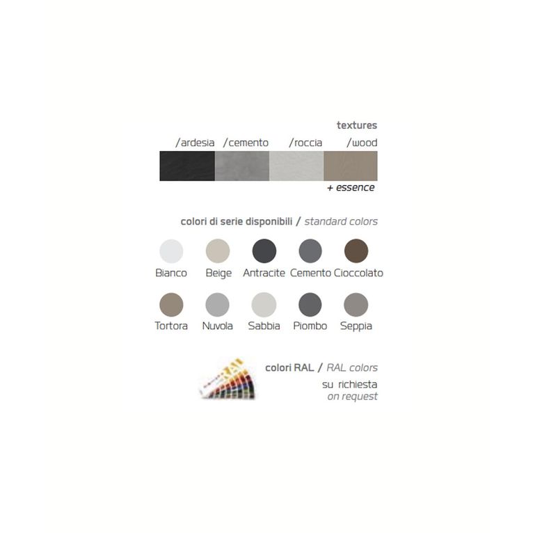 piatto doccia rettangolare in marmo-resina 90x120 cm - rocky lux