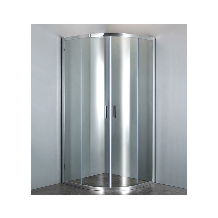  box doccia semicircolare 80x80 cm trasparente serie  s