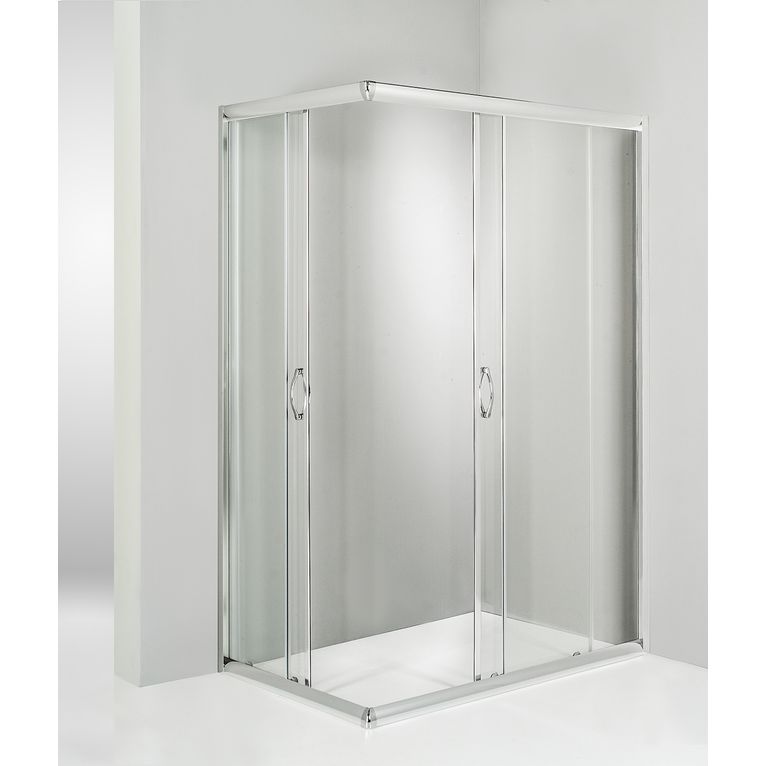 box doccia angolare porta scorrevole 70x90 cm trasparente altezza 180 cm