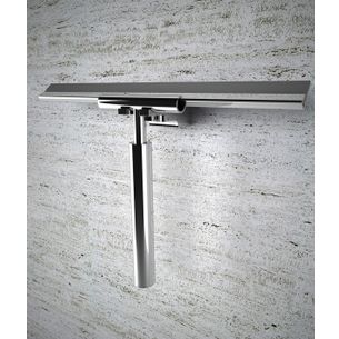 TIRA ACQUA CON SUPPORTO CROMO SERIE SWING CAPANNOLI